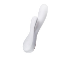 Электрический вибрмассажер Satisfyer Mono Flexс возможностью управления через приложение - белый-foto2