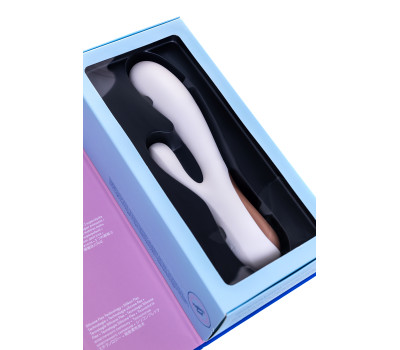 Электрический вибрмассажер Satisfyer Mono Flexс возможностью управления через приложение - белый