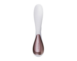 Электрический вибрмассажер Satisfyer Mono Flexс возможностью управления через приложение - белый-foto5