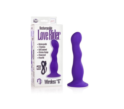 Перезаряжаемый вибромассажер Rechargeable Love Rider Wireless “G” из силикона , розовый