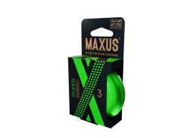Презервативы MAXUS Mixed гладкие и текстурированные №3 5993mx-foto2
