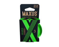 Презервативы MAXUS Mixed гладкие и текстурированные №3 5993mx