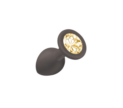 Анальная пробка Emotions Cutie Small Black  golden crystall 4011-07Lola