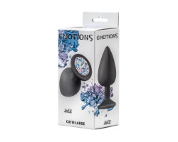 Анальная пробка Emotions Cutie Large Black moonstone crystal 4013-08Lola-foto6