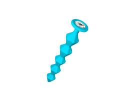 Анальная Цепочка с Кристаллом Emotions Chummy Turquoise 1401-02lola-foto6