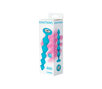 Анальная Цепочка с Кристаллом Emotions Chummy Turquoise 1401-02lola Анальная Цепочка с Кристаллом Emotions Chummy Turquoise 1401-02lola