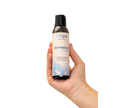 Интимный гель Orgie ALL - NATURAL ACQUA на водной основе, 150 мл