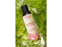 Интимный гель Orgie ALL - NATURAL STRAWBERRY на водной основе, 150 мл-foto3