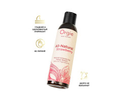 Интимный гель Orgie ALL - NATURAL STRAWBERRY на водной основе, 150 мл