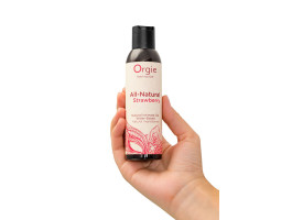 Интимный гель Orgie ALL - NATURAL STRAWBERRY на водной основе, 150 мл-foto2