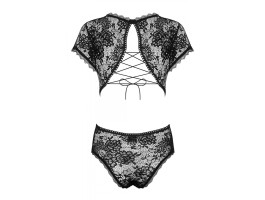 Боди "Peonesia" S/M черный-foto2