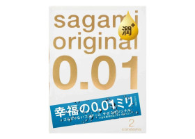 Презервативы Sagami Original 001 Extra Lub полиуретановые, с увеличенным количеством смазки 2 шт.-foto2