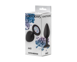Анальная пробка Emotions Cutie Medium Black moonstone crystal 4012-08Lola-foto6