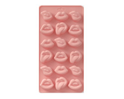Форма для льда и шоколада "Губы", 20x10x1,5 см   10883138