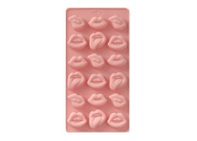 Форма для льда и шоколада "Губы", 20x10x1,5 см   10883138