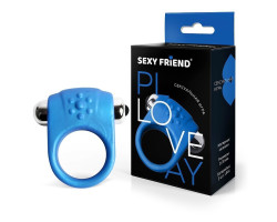 КОЛЬЦО ЭРЕКЦИОННОЕ С ВИБРАЦИЕЙ внутренний D 30 мм арт. SF-40206-foto2