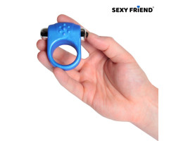 КОЛЬЦО ЭРЕКЦИОННОЕ С ВИБРАЦИЕЙ внутренний D 30 мм арт. SF-40206-foto3