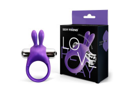 КОЛЬЦО ЭРЕКЦИОННОЕ С ВИБРАЦИЕЙ внутренний диаметр 30 мм арт. SF-40207-foto2