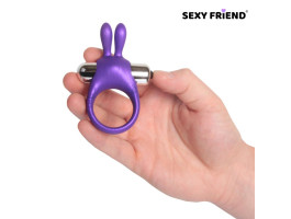 КОЛЬЦО ЭРЕКЦИОННОЕ С ВИБРАЦИЕЙ внутренний диаметр 30 мм арт. SF-40207-foto3