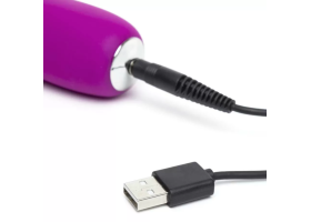 Happy Rabbit Вибратор Rabbit Slimline Realistic Rechargeable фиолетовый-foto2