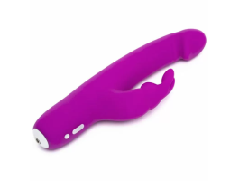 Happy Rabbit Вибратор Rabbit Slimline Realistic Rechargeable фиолетовый-foto3