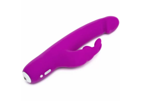 Happy Rabbit Вибратор Rabbit Slimline Realistic Rechargeable фиолетовый-foto3