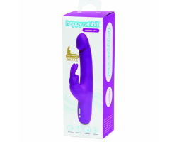 Happy Rabbit Вибратор Rabbit Slimline Realistic Rechargeable фиолетовый-foto4