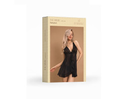 Романтичная сорочка с кружевом и застёжкой спереди (Muse) (L/XL)