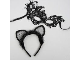 Канравальный набор "Кошечка" (маска+ушки) 2248221-foto2