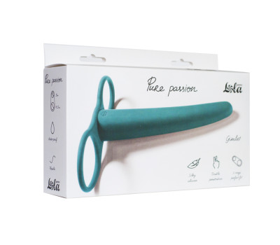 Насадка для двойного проникновения Pure Passion Gimlet Green 1200-03lola