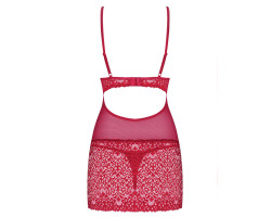 Сорочка и трусики "Lividia" бордо-foto2