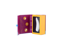 Вакуумно-волновой стимулятор Satisfyer Curvy 1+ с возможностью управления через приложение - белый-foto13