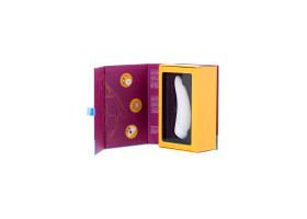 Вакуумно-волновой стимулятор Satisfyer Curvy 1+ с возможностью управления через приложение - белый-foto13