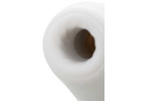 Вакуумно-волновой стимулятор Satisfyer Curvy 1+ с возможностью управления через приложение - белый-foto16