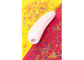 Вакуумно-волновой стимулятор Satisfyer Curvy 1+ с возможностью управления через приложение - белый-foto23