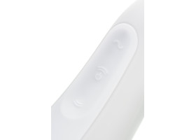 Вакуумно-волновой стимулятор Satisfyer Curvy 1+ с возможностью управления через приложение - белый-foto19