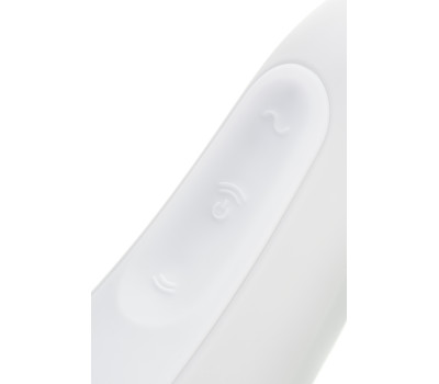Вакуумно-волновой стимулятор Satisfyer Curvy 1+ с возможностью управления через приложение - белый Вакуумно-волновой стимулятор Satisfyer Curvy 1+ с возможностью управления через приложение - белый