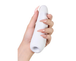 Вакуумно-волновой стимулятор Satisfyer Curvy 1+ с возможностью управления через приложение - белый-foto10