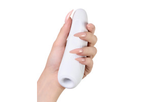 Вакуумно-волновой стимулятор Satisfyer Curvy 1+ с возможностью управления через приложение - белый-foto10