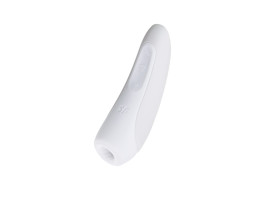 Вакуумно-волновой стимулятор Satisfyer Curvy 1+ с возможностью управления через приложение - белый-foto6