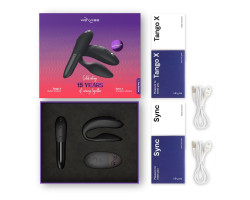 Набор вибраторов для пар We-Vibe 15 Year Anniversary Collection: Tango X + Sync 2-foto3