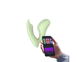 Вибратор Magic Motion Umi зеленый-foto6