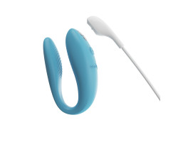 Вибратор для пар We-Vibe Sync Go бирюзовый-foto3