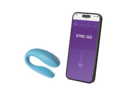 Вибратор для пар We-Vibe Sync Go бирюзовый-foto4