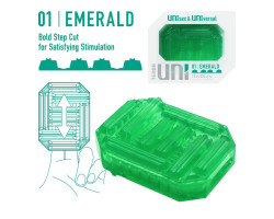 Мастурбатор Tenga Uni Emerald-foto6