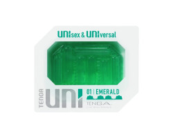 Мастурбатор Tenga Uni Emerald