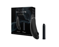Набор Silver Delights: Womanizer Premium + We-Vibe Tango
