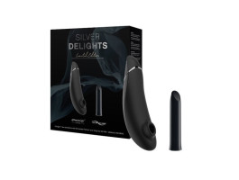Набор Silver Delights: Womanizer Premium + We-Vibe Tango