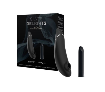 Набор Silver Delights: Womanizer Premium + We-Vibe Tango
