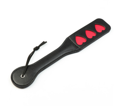 Шлёпалка БДСМ Оки-Чпоки «Красные сердца», ПВХ, 38 х 5 см 9944715